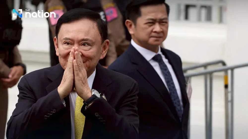 Cựu Thủ tướng Thaksin Shinawatra. Ảnh: NATION