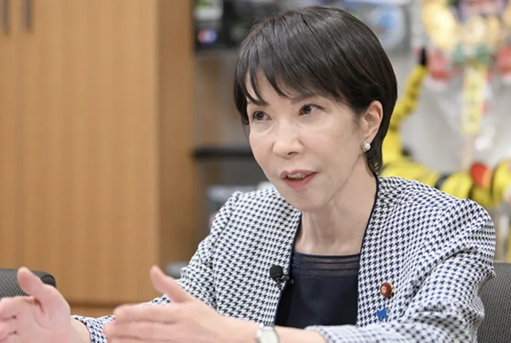 Chủ tịch đảng LDP, bà Sanae Takaichi. Ảnh: Asahi Shimbun Screenshot 2025-10-21 at 10.05.31.png