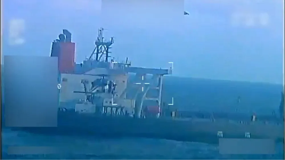 Mỹ bắt tàu chở dầu Venezuela di chuyển trên vùng biển Carribean. Ảnh: VCG