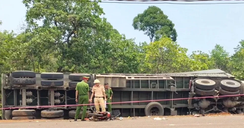 Hiện trường vụ tai nạn Hiện trường vụ tai nạn