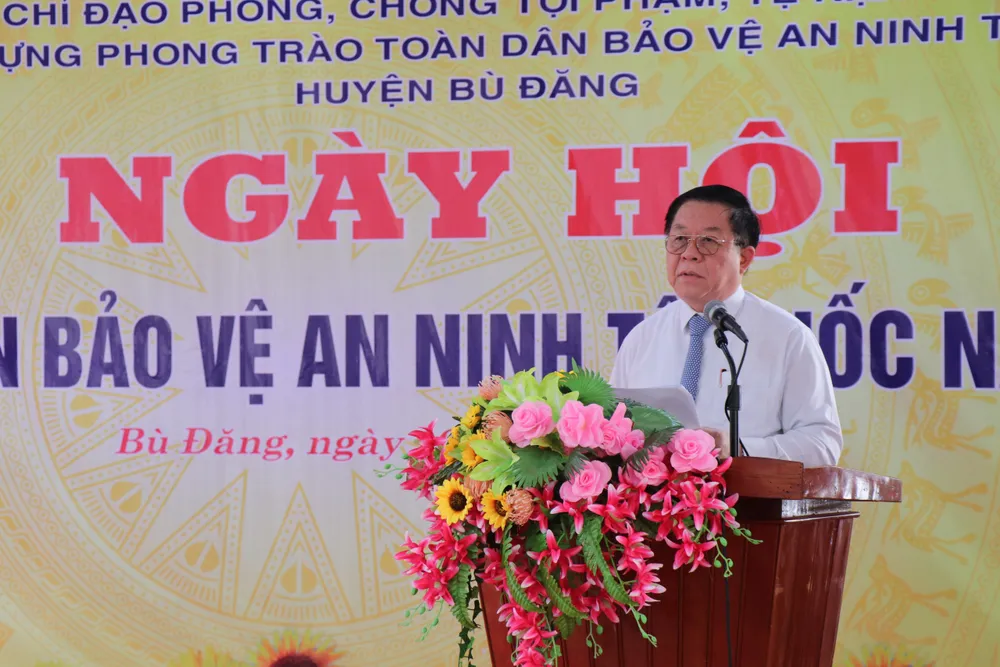 Bí thư Trung ương Đảng, Trưởng Ban Tuyên giáo Trung ương Nguyễn Trọng Nghĩa phát biểu tại ngày hội Bí thư Trung ương Đảng, Trưởng Ban Tuyên giáo Trung ương Nguyễn Trọng Nghĩa phát biểu tại ngày hội