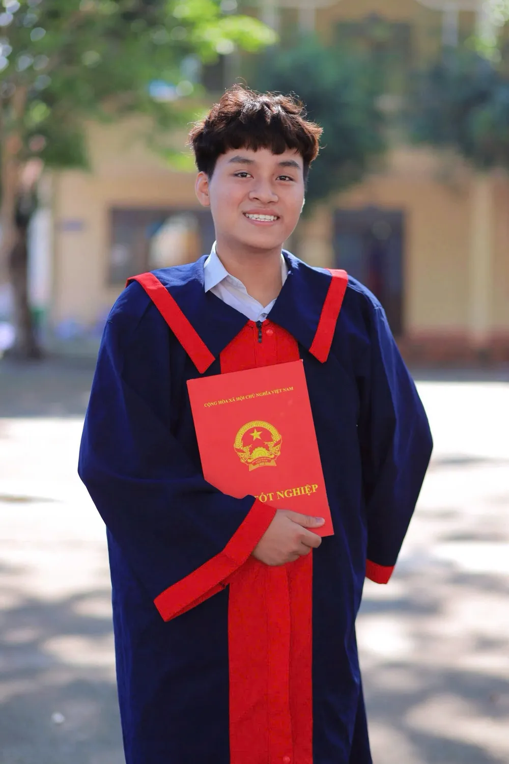 Chân dung thủ khoa khối C năm 2025 Nguyễn Trường Sơn 3.jpg