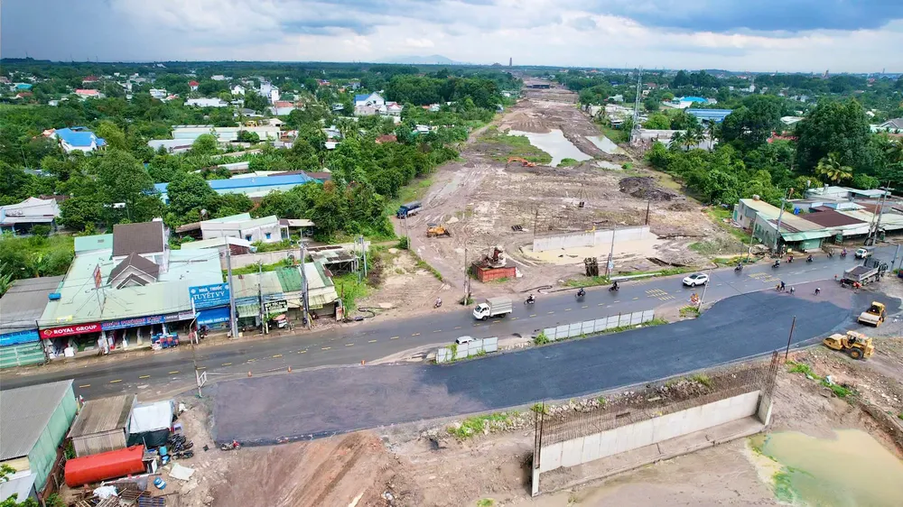 Cao tốc Biên Hòa - Vũng Tàu thành phần 1 thi công ì ạch - 4.jpg