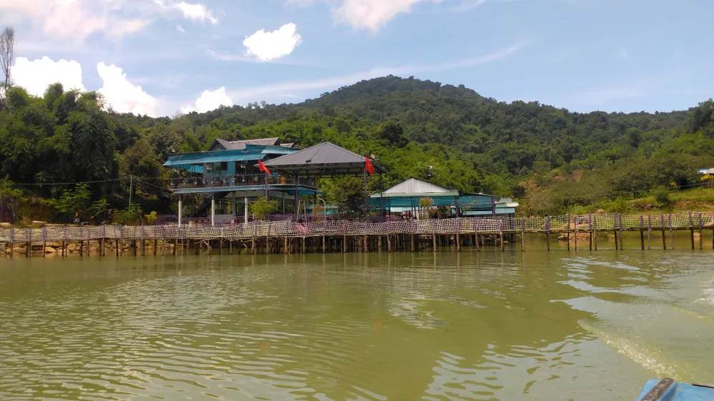 Toàn cảnh khu du lịch không phép