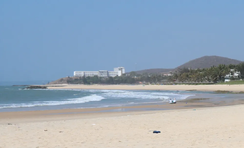 Vùng biển xảy ra vụ 7 du khách bị đuối nước Vùng biển xảy ra vụ 7 du khách bị đuối nước