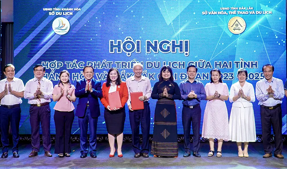 Hai tỉnh Khánh Hòa và Đắk Lắk ký kết thỏa thuận hợp tác