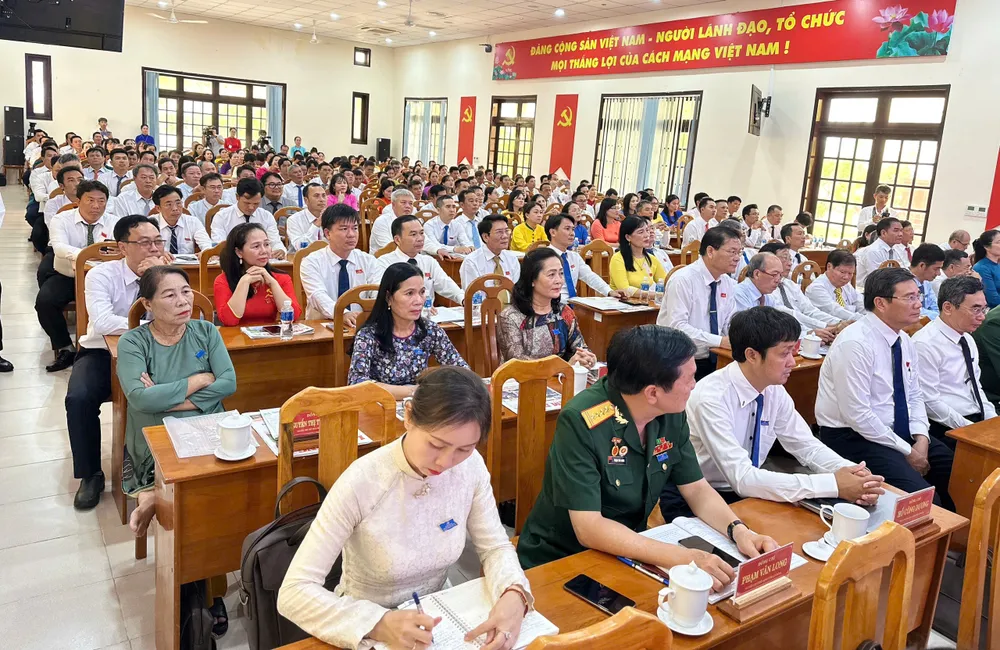 Đến ngày 31-7, toàn bộ 124 xã, phường, đặc khu của tỉnh Lâm Đồng đã hoàn thành việc tổ chức đại hội đảng bộ z6840516039182_7a61f25f813c40833e2f4dcf4e57af76.jpg