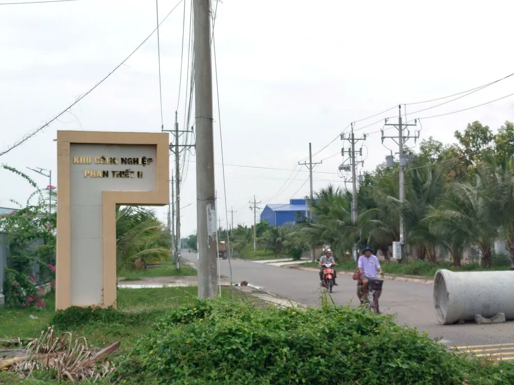 Khu công nghiệp Phan Thiết giai đoạn 2 (tỉnh Lâm Đồng) bị đề nghị kiểm tra về chấp hành bảo vệ môi trường kcn.jpg