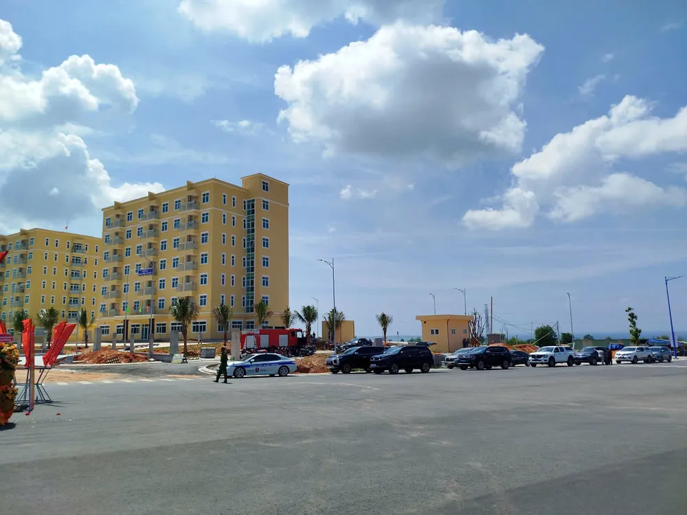 Cảng hàng không Phan Thiết hạng mục quân sự đã hoàn thành. Ảnh: NGUYỄN TIẾN c2.jpg