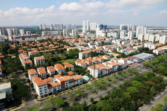 An urban area in southern HCMC (Photo: SGGP)