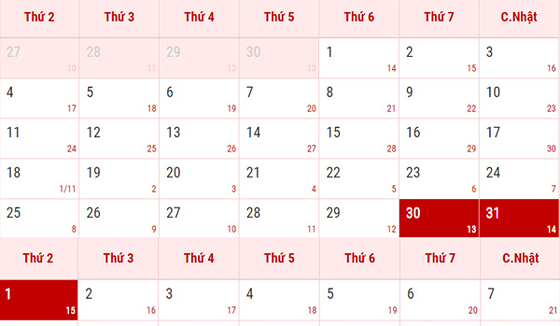 HCMC announces three consecutive New Year days off