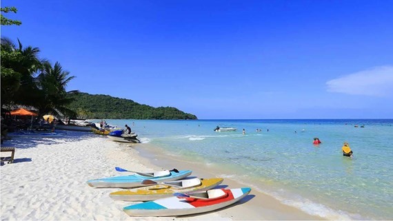 A corner of Bai Sao tourist site, Phu Quoc Island (Photo: SGGP)