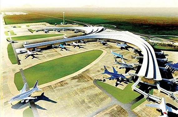 An artist’s impression of Long Thanh Airport 