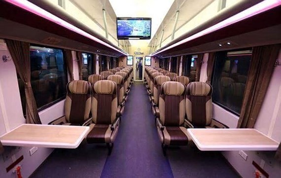 Vietnam Railways put into operation six high class trains ảnh 1 Vietnam Railways put into operation six high class trains ảnh 1