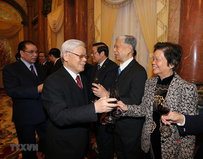 Party chief optimistic about national development in 2018 ảnh 2 Party chief optimistic about national development in 2018 ảnh 2