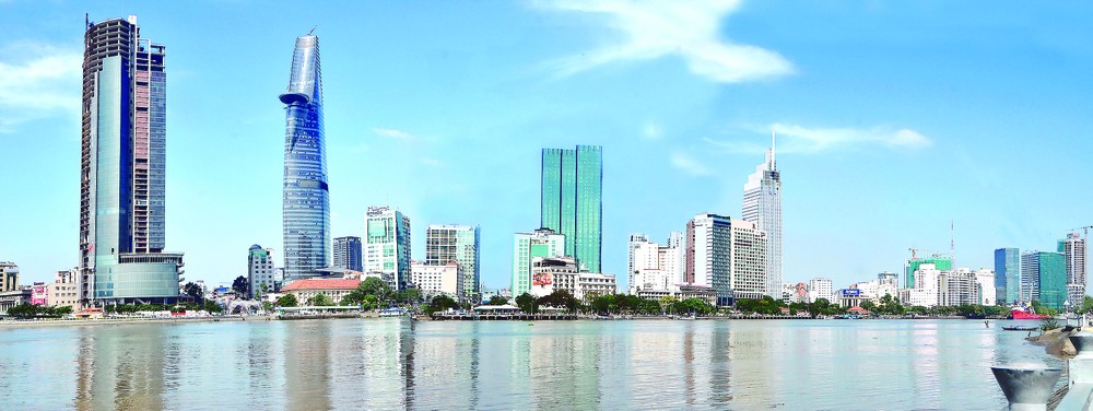 A corner of HCMC’s center area (Photo: SGGP)