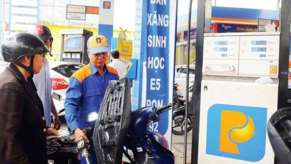 A filling station in HCMC (Photo: SGGP)