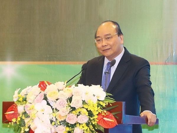 Prime Minister Nguyen Xuan Phuc speaks at the event (Source: VNA)