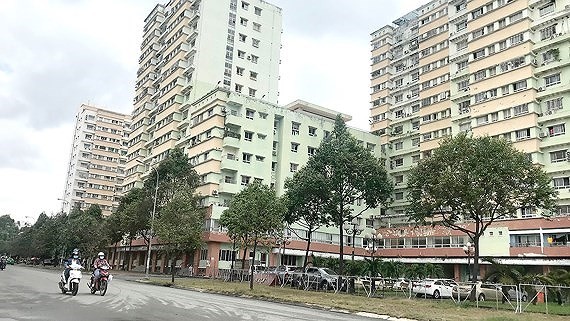 A social housing project in Distric 2, HCMC (Photo: SGGP)