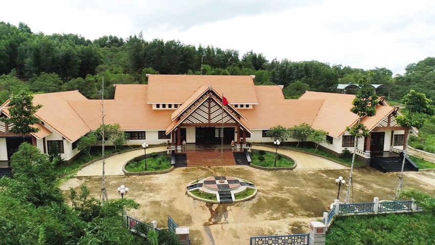 The cultural preservation site of S’Tieng ethnic minority group in Bom Bo hamlet
