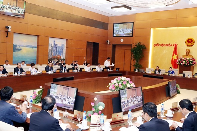 At the 31st session of the 14th National Assembly Standing Committee (Photo: VNA)