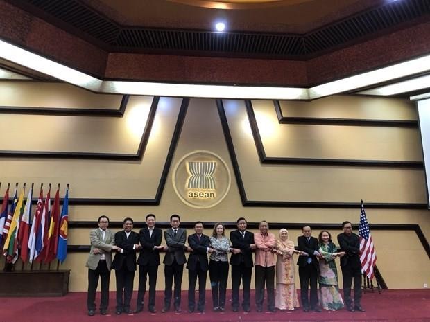 Delegates at the meeting (Photo: Vietnamese permanent mission to ASEAN)