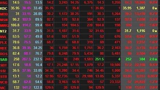 VN-Index loses nearly 25 points