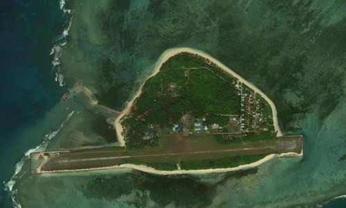 Thi Tu island captured in late 2018 (Source: AMTI)