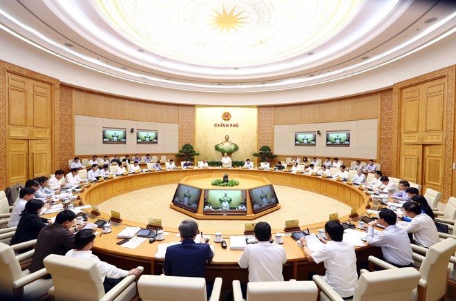 At the cabinet meeting (Photo: VNA)