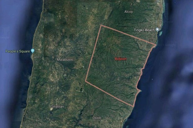 Boljoon town of Cebu City, the Philippines, where a truck plunges off a clip killing 11 children on July 19. (Photo: yahoo.com)
