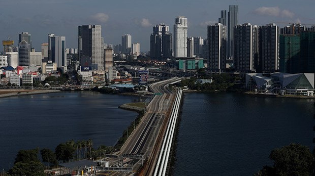 Woodlands Causeway between Singapore and Malaysia (Photo: VNA)