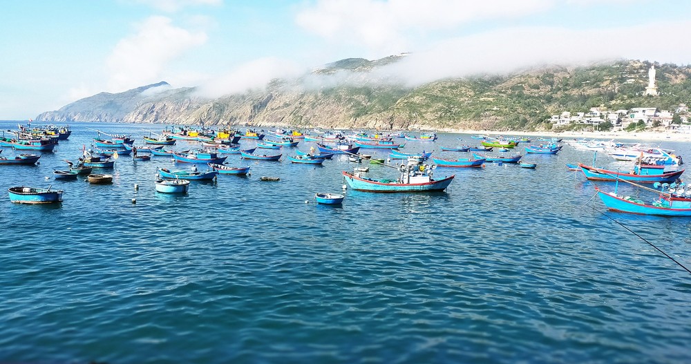 Boats are always ready to sail as soon as there is news of large schools of fish off the coast.