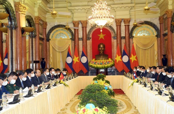 Vietnam and Laos issue joint statement ảnh 2 Vietnam and Laos issue joint statement ảnh 2