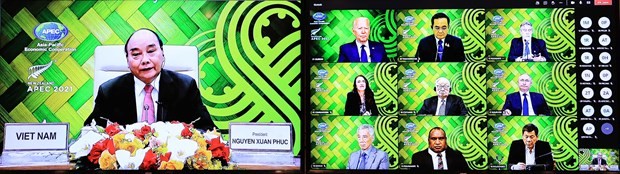 Remarks by President Nguyen Xuan Phuc at APEC Informal Leaders Retreat ảnh 1 Remarks by President Nguyen Xuan Phuc at APEC Informal Leaders Retreat ảnh 1