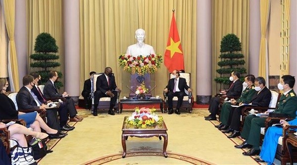 Vietnam regards US as leading partner in foreign policy: President ảnh 1 Vietnam regards US as leading partner in foreign policy: President ảnh 1