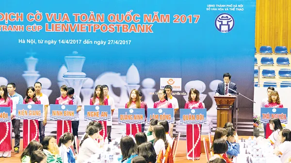 Cúp Vô địch Cờ vua toàn quốc LienVietPostBank 2017