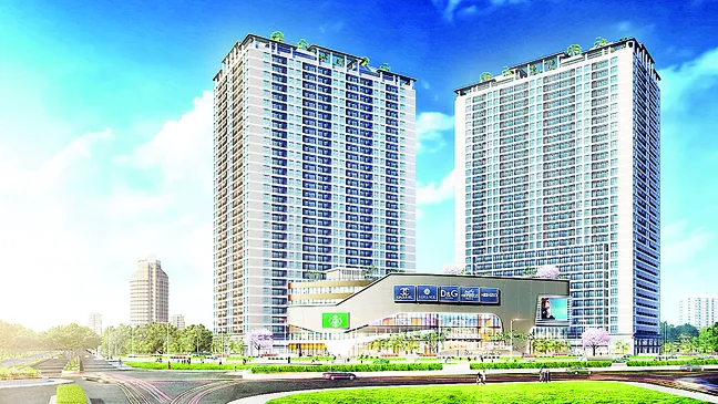 Phối cảnh dự án mới của QCGL ở quận 7, đang thu hút khách hàng