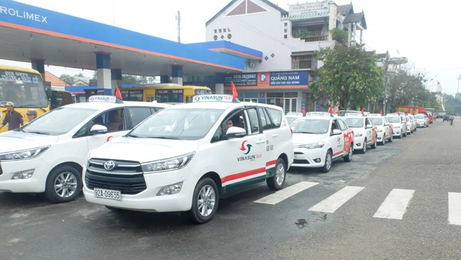 Khai trương 2 chi nhánh Taxi Vinasun tại tỉnh Phú Yên và Quảng Nam