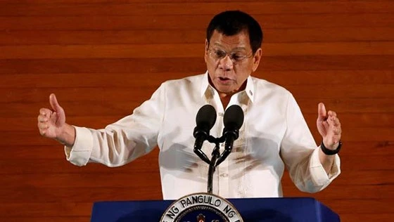 Tổng thống Philippines Rodrigo Duterte