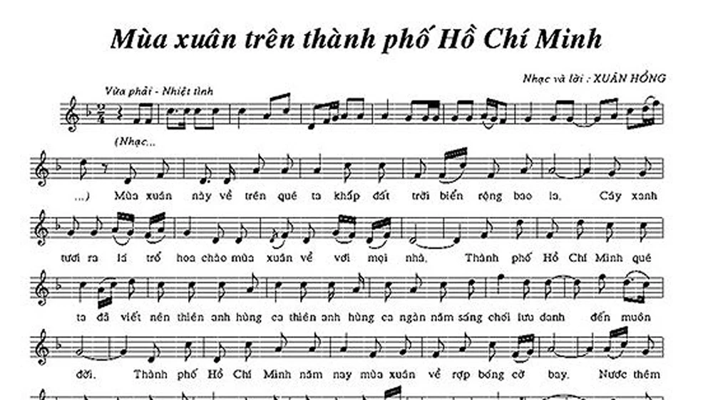 “Xuân chiến khu” đến “Mùa xuân trên Thành phố Hồ Chí Minh”