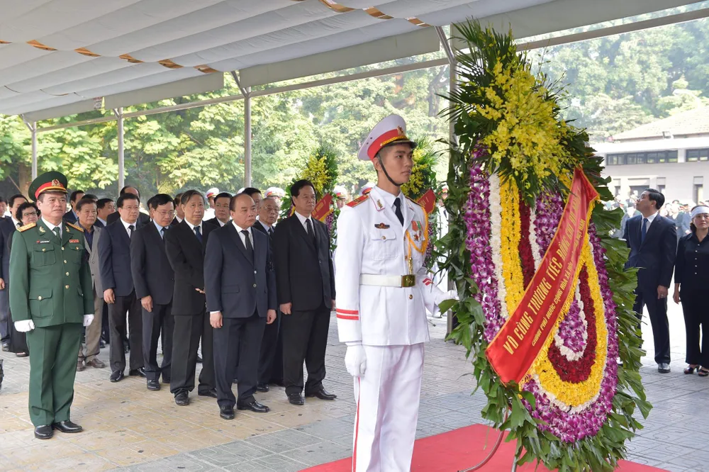 Tổ chức trọng thể Lễ viếng đồng chí nguyên Tổng Bí thư Đỗ Mười ảnh 8