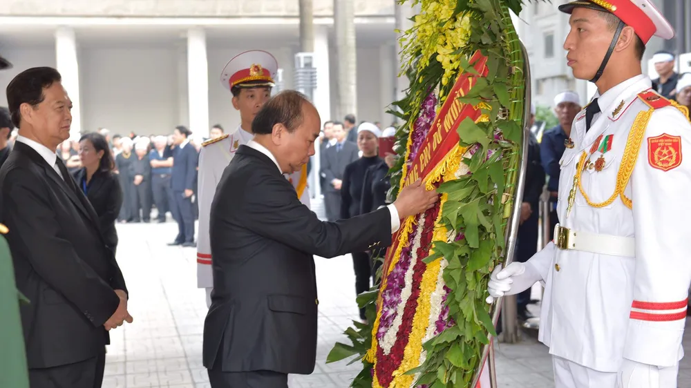 Tổ chức trọng thể Lễ viếng đồng chí nguyên Tổng Bí thư Đỗ Mười ảnh 9