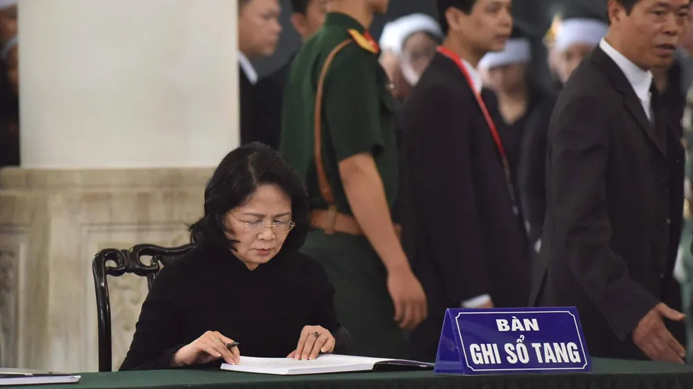 Tổ chức trọng thể Lễ viếng đồng chí nguyên Tổng Bí thư Đỗ Mười ảnh 6