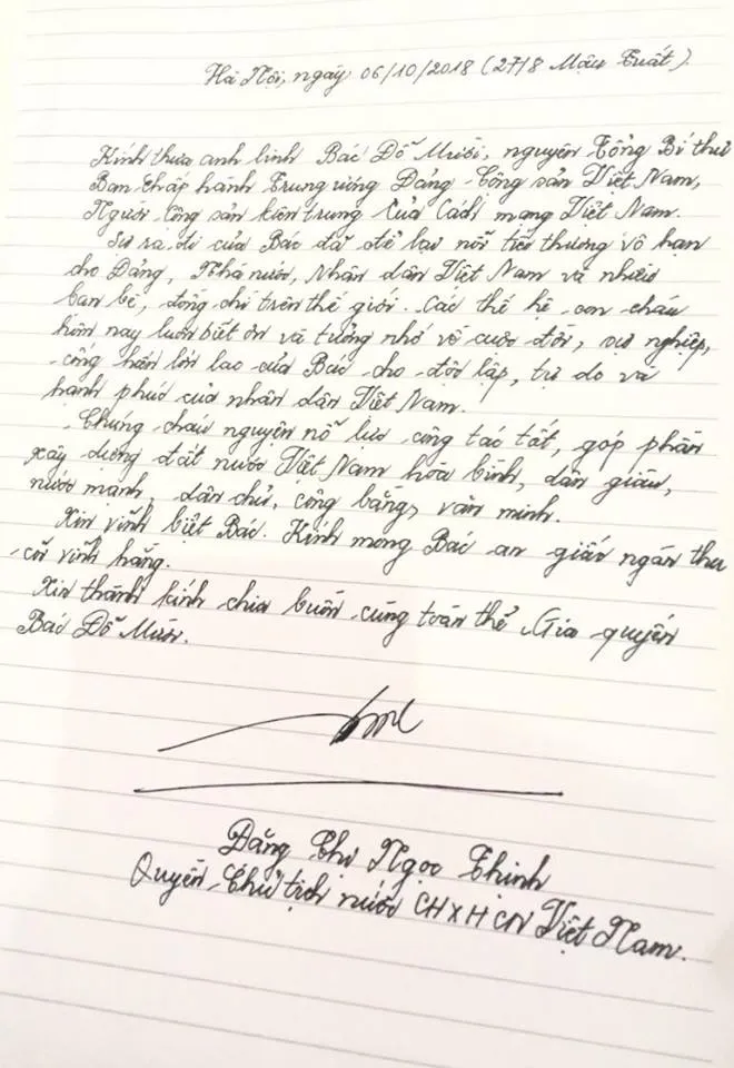 Tổ chức trọng thể Lễ viếng đồng chí nguyên Tổng Bí thư Đỗ Mười ảnh 7