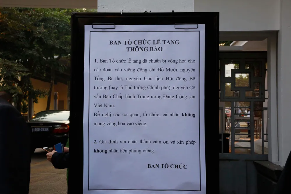 Tổ chức trọng thể Lễ viếng đồng chí nguyên Tổng Bí thư Đỗ Mười ảnh 21