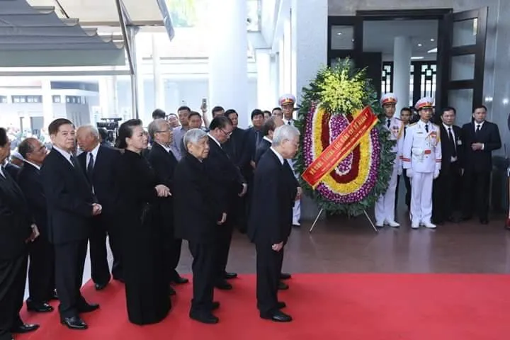 Tổ chức trọng thể Lễ viếng đồng chí nguyên Tổng Bí thư Đỗ Mười ảnh 3