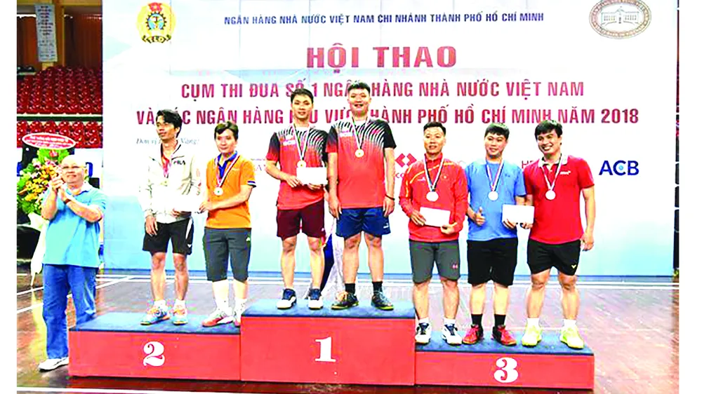 SCB đạt giải nhất toàn đoàn tại Hội thao Ngân hàng Nhà nước khu vực TPHCM ảnh 1 SCB đạt giải nhất toàn đoàn tại Hội thao Ngân hàng Nhà nước khu vực TPHCM ảnh 1