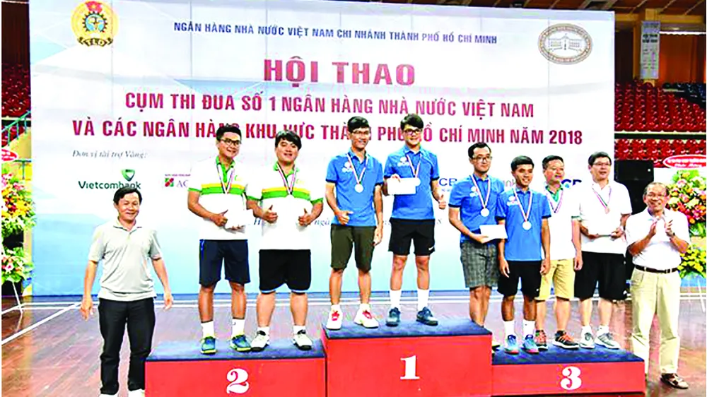 SCB đạt giải nhất toàn đoàn tại Hội thao Ngân hàng Nhà nước khu vực TPHCM ảnh 2 SCB đạt giải nhất toàn đoàn tại Hội thao Ngân hàng Nhà nước khu vực TPHCM ảnh 2
