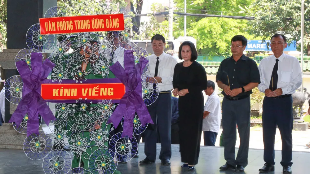 Thương tiếc nhà báo Nguyễn Thị Vân, phu nhân cố Tổng Bí thư Lê Duẩn ảnh 2