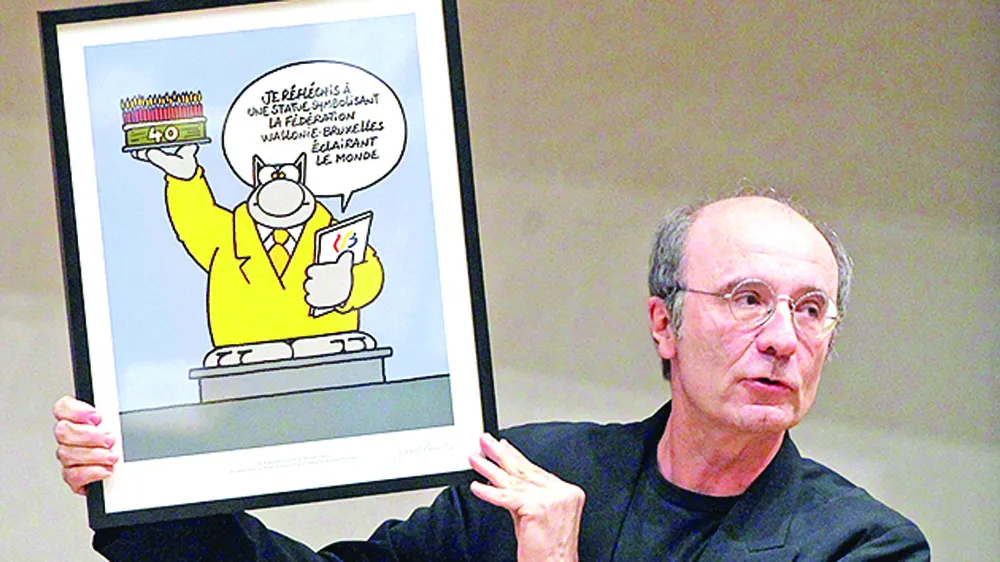 Họa sĩ người Bỉ Philippe Geluck